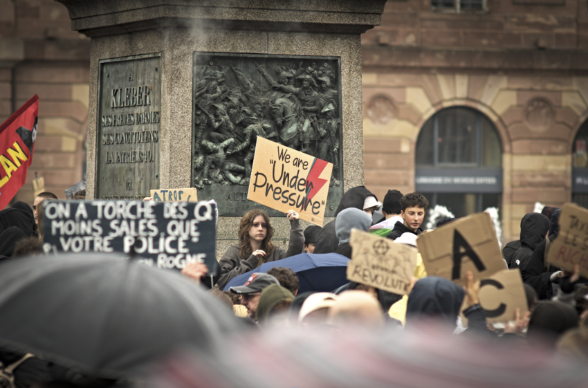 20 000 manifestants à Strasbourg pour la mobilisation du 17 octobre
